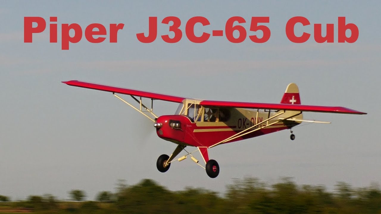 Piper J3 | scale RC airplane | 4K | 2021