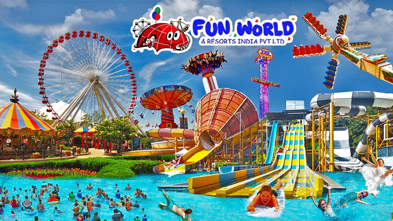 FUN WORLD BANGALORE || Water World &  Amusement Park Bangalore || Full Tour || THRILL & FUN Rides.
