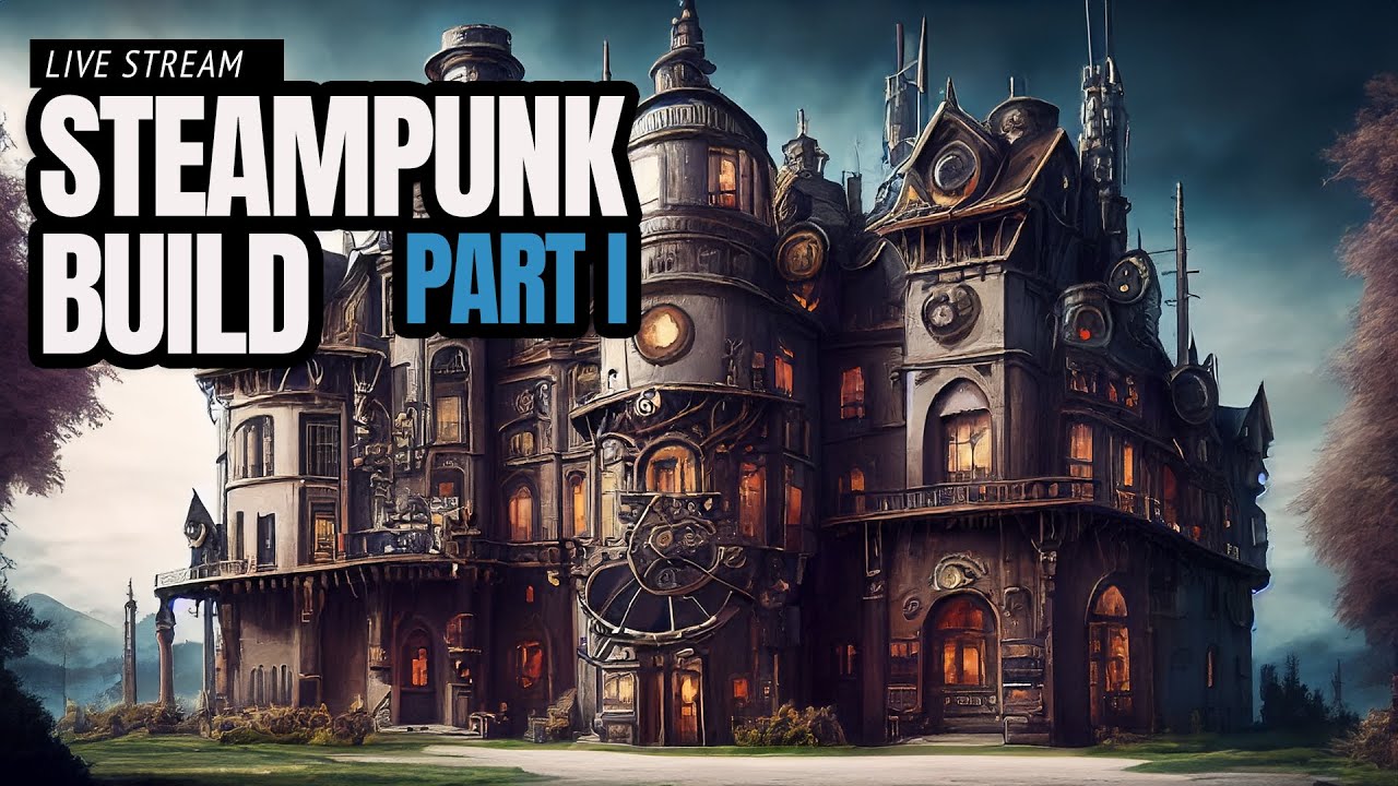 Lets Build A Steampunk Build - Ark Survival Ascended