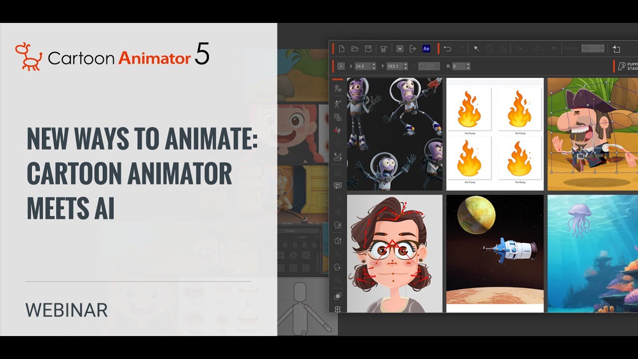 New Ways to Animate: Cartoon Animator Meets AI