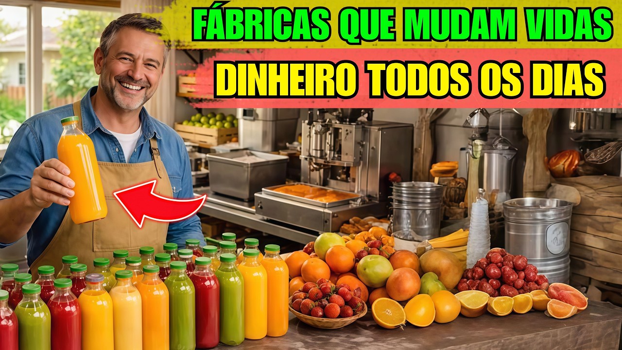 8 PEQUENAS FÁBRICAS que você pode abrir em casa