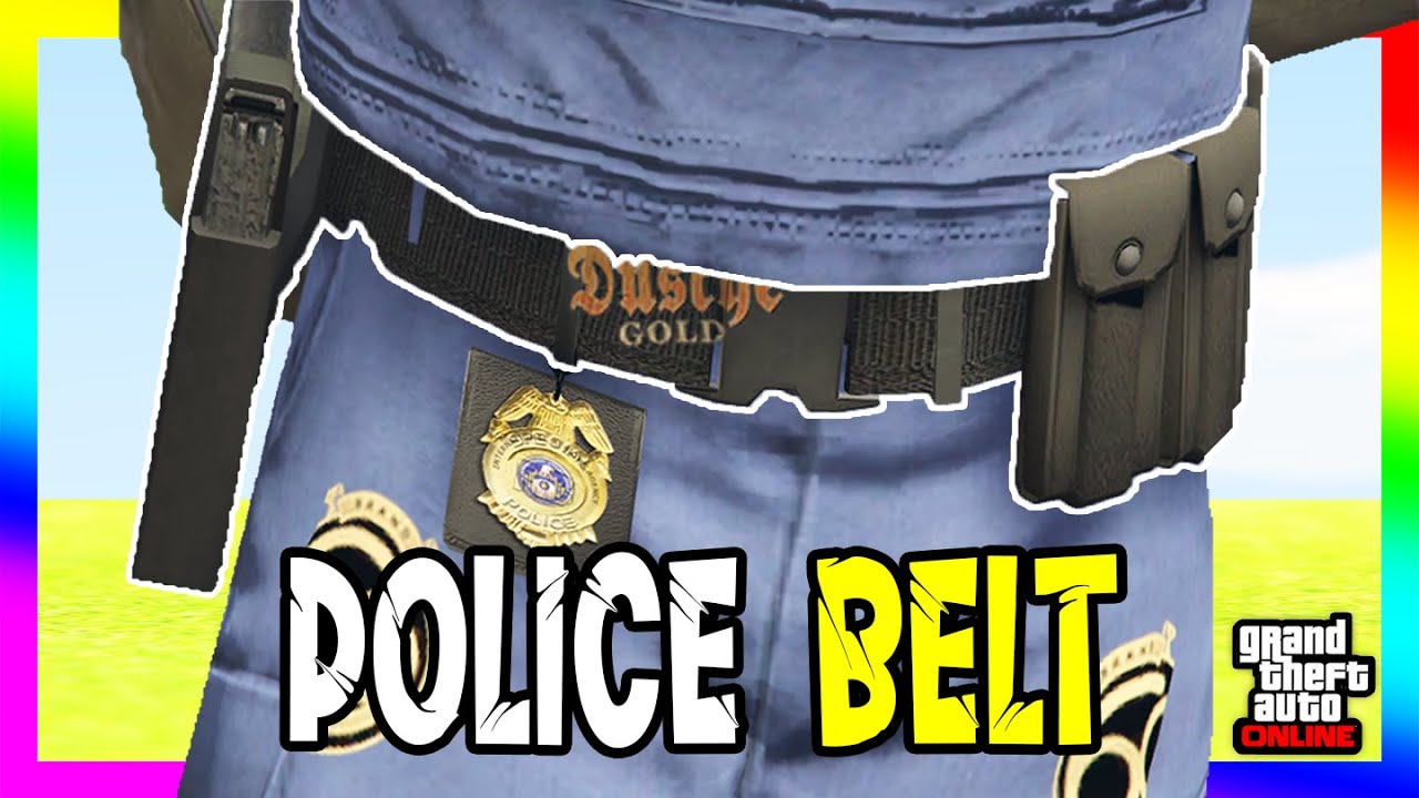 😱 POLIZEI GÜRTEL AUF JEDEM OUTFIT IN GTA 5 ONLINE BEKOMMEN !😱