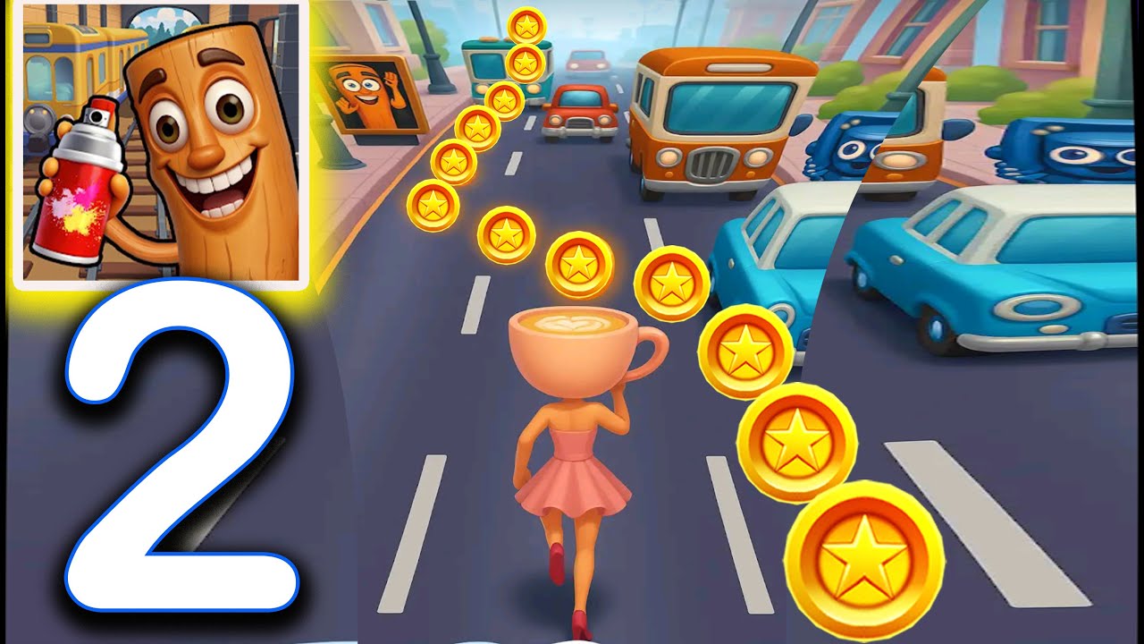 Brainrot Runner : Subway Rush   - All Maps Running Walkthrough Gameplay Part-2