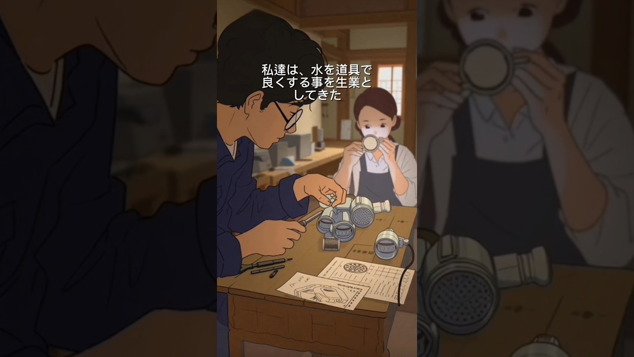 MIZSEIの浄水&times;ナノバブルシャワーヘッド、バブリージョワー開発ストーリー動画です♪
