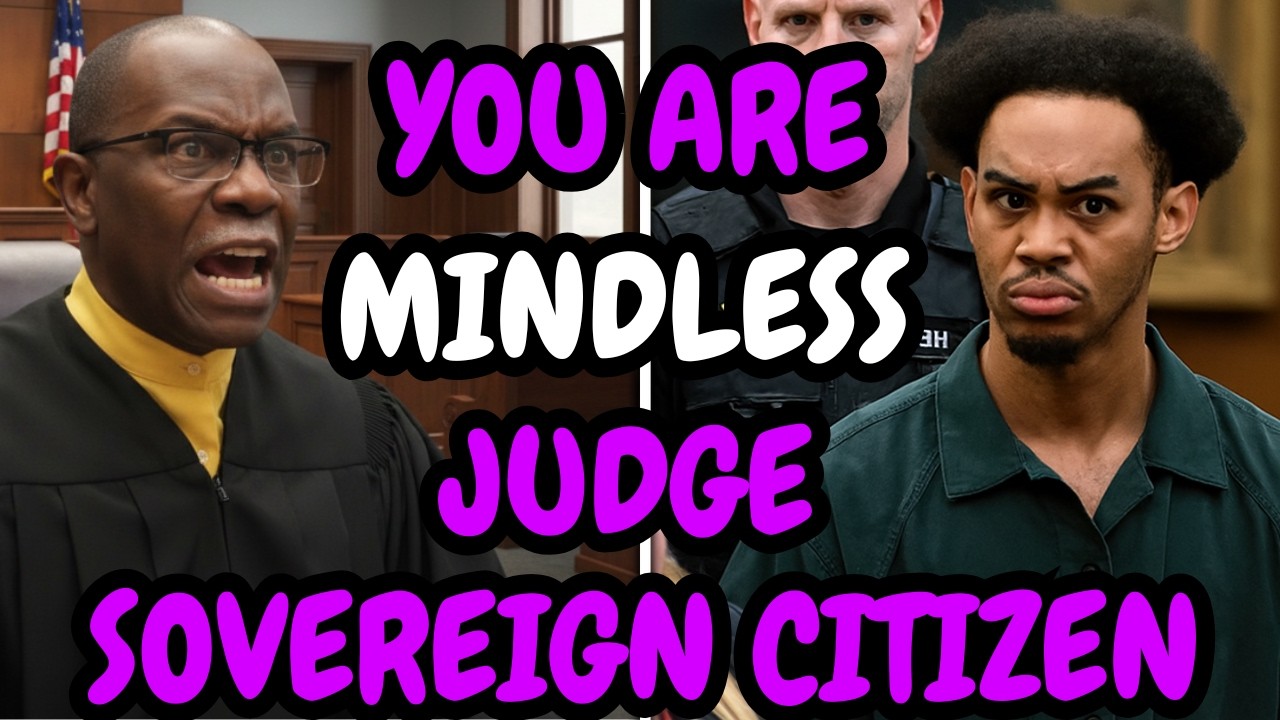 Sovereign Citizen Pushes Too Far… Judge Simpson Strikes Back