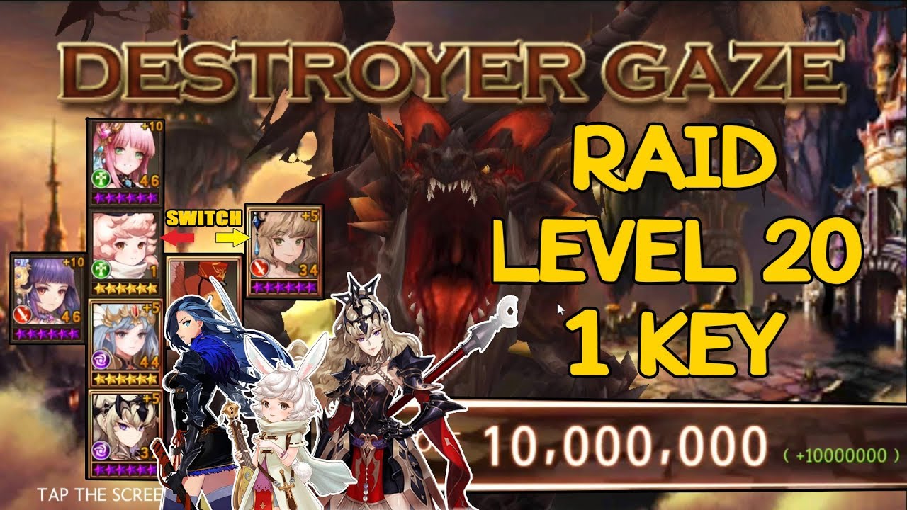 Seven Knights - Raid Level 20 ft. Aris (1 Key)