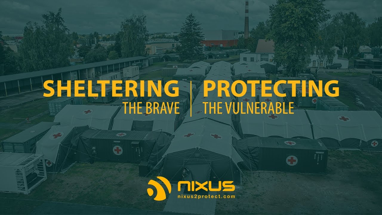 NIXUS - Rapid deploy high-pressure and metal tents for military, firefighting and rescue