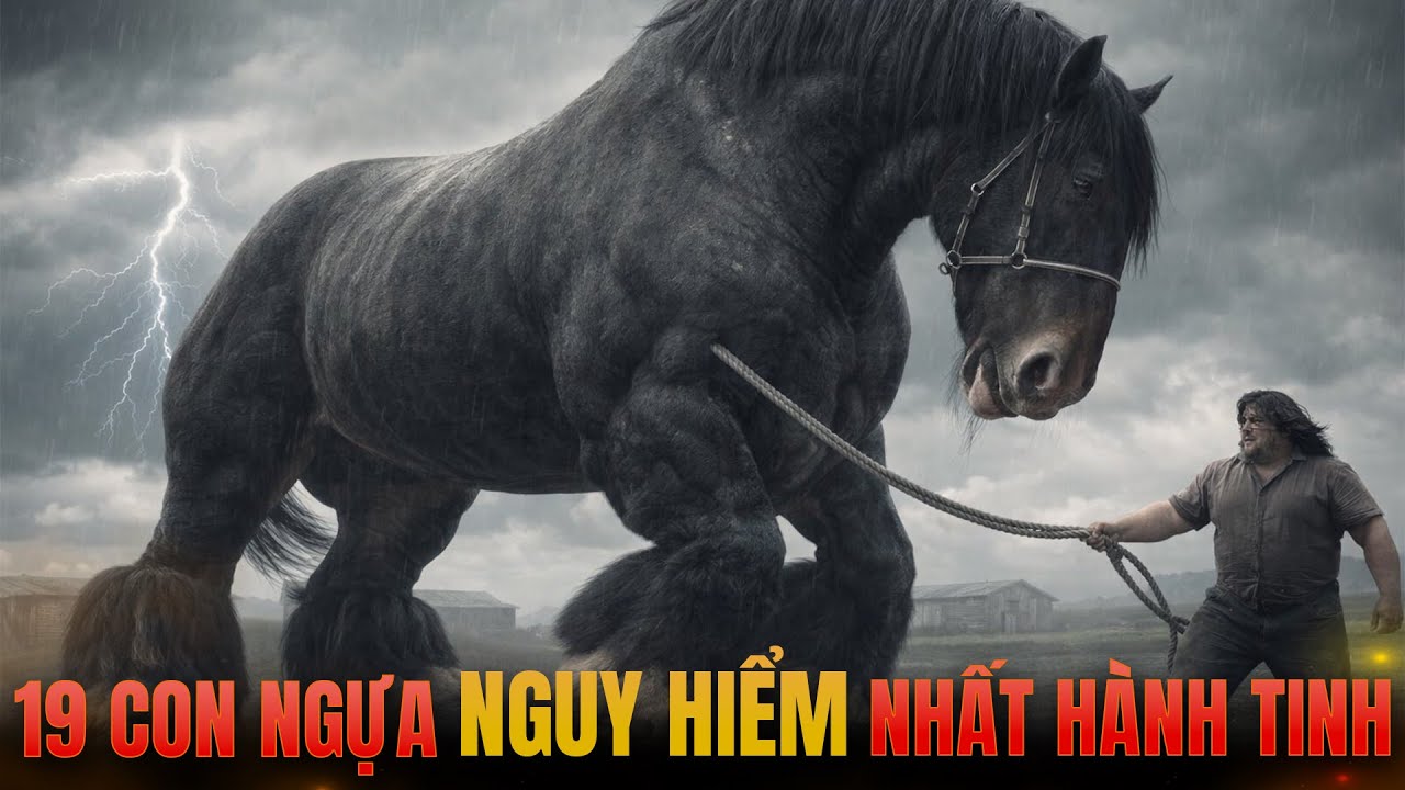 19 Giống Ngựa NGUY HIỂM Bậc Nhất Thế Giới!