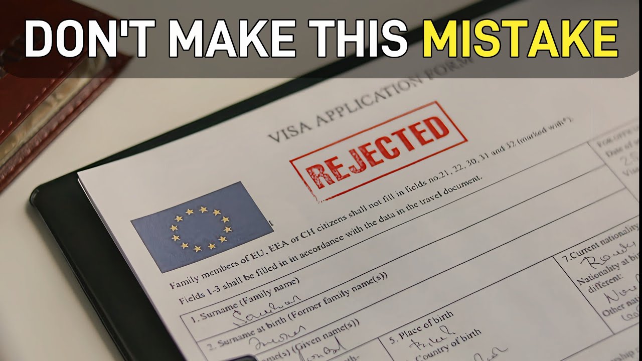 Schengen Visa 2025: Top 10 REJECTION Reasons & How To AVOID Them ALL
