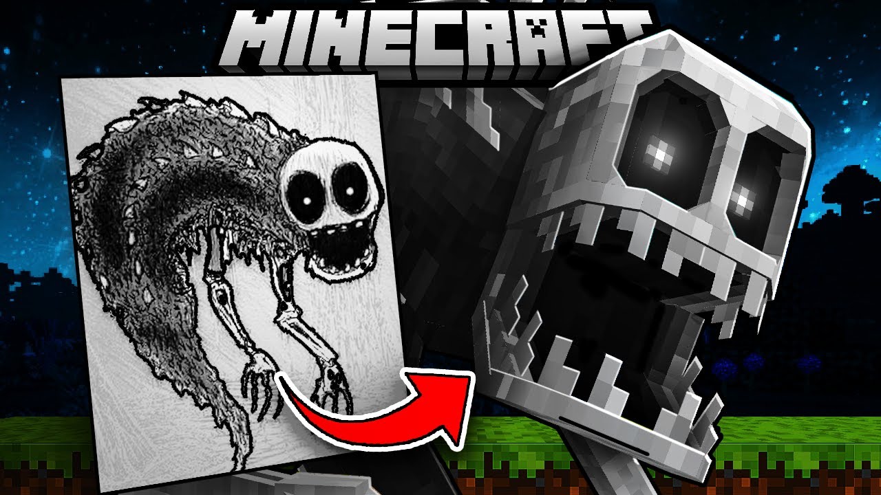 ¡Convierto TUS Dibujos en Mobs de MINECRAFT!