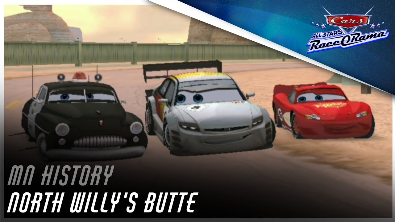 Cars: All Stars Race-O-Rama MOD | North Willy's Butte | Mater-National History (Experimental)