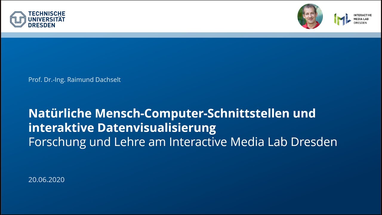 &Uuml;berblick zu Forschung und Lehre am Interactive Media Lab Dresden (2020)