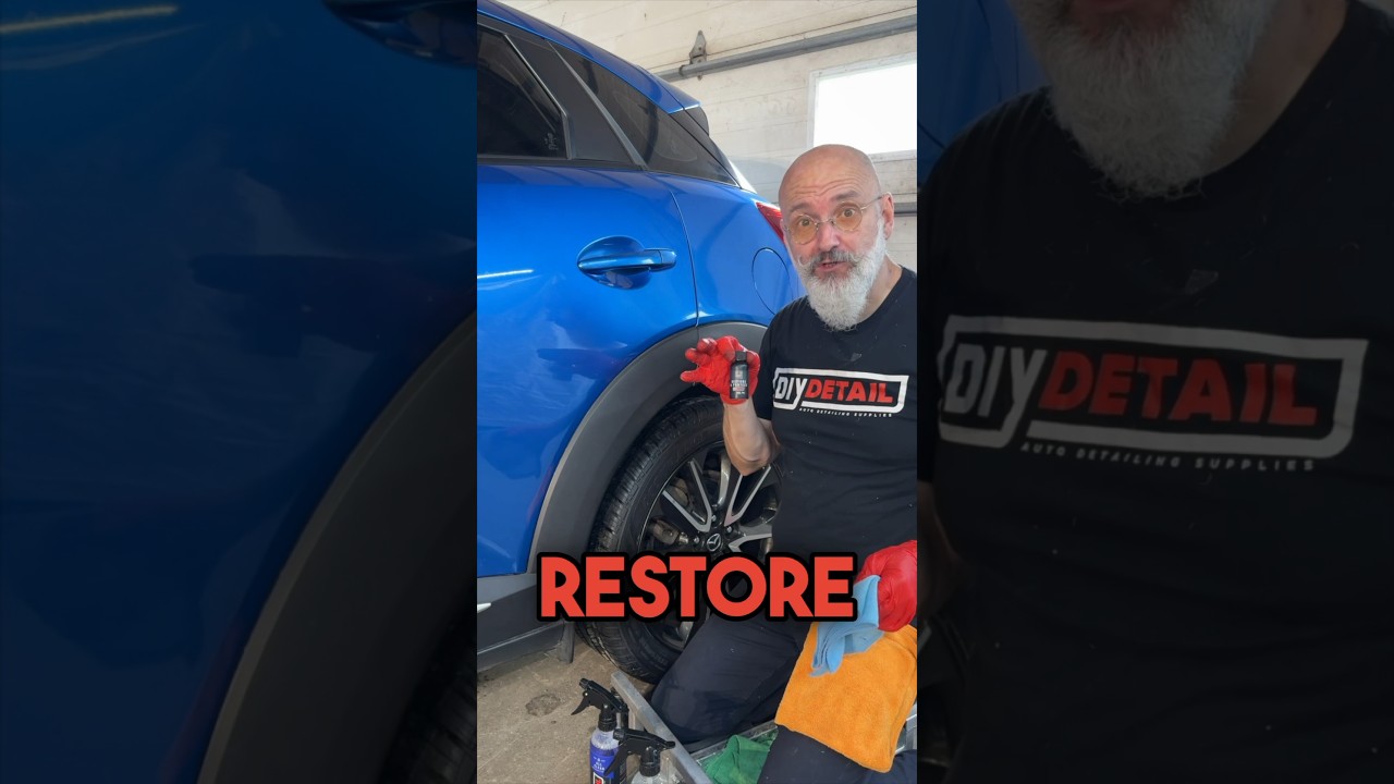 How to restore and protect car plastic