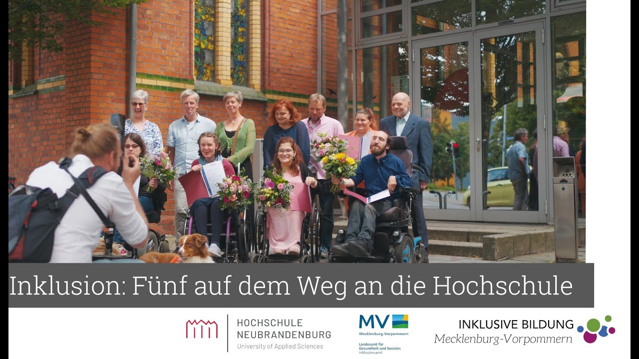 Mission Inklusiv: Fünf auf dem Weg an die Hochschule