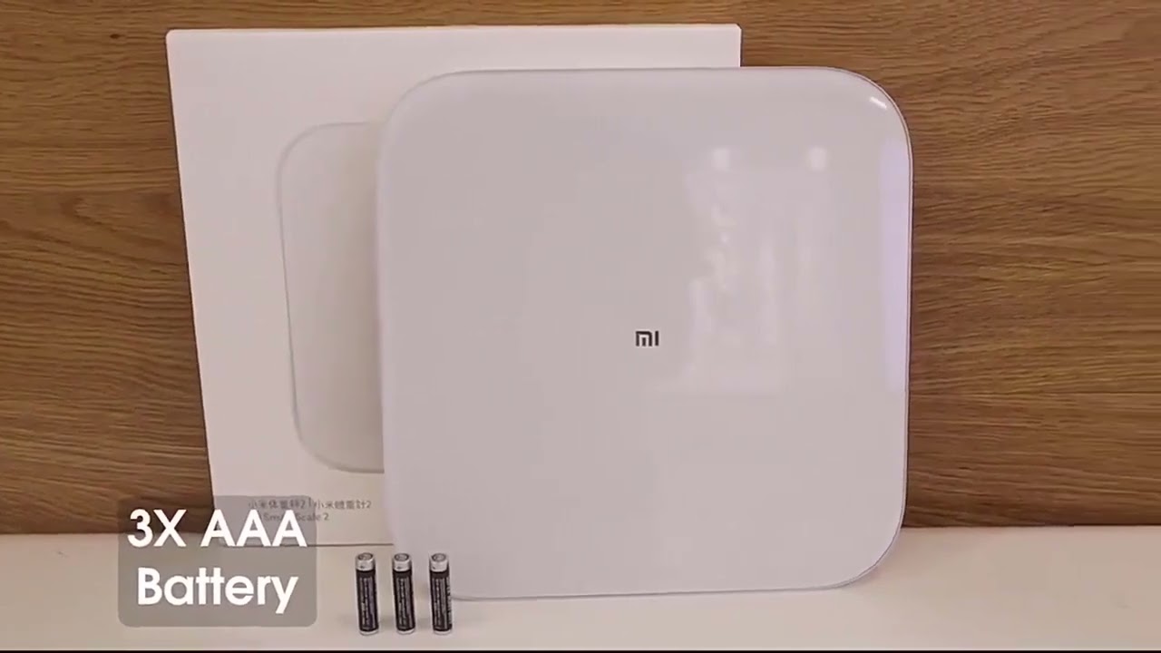 Xiaomi Mi Smart Weight Scale 2 – Bluetooth 5 Digital Weighing Scale with App Control