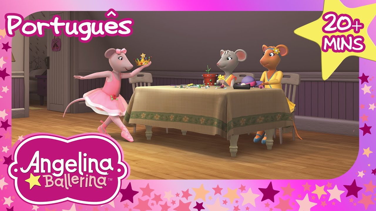 A Noite do Sono da Angelina | Episódio Completo | Angelina Ballerina | Scholastic Kids