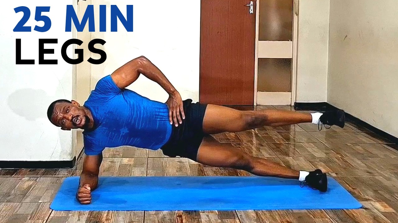 Bodyweight Leg Workout in 25 Min