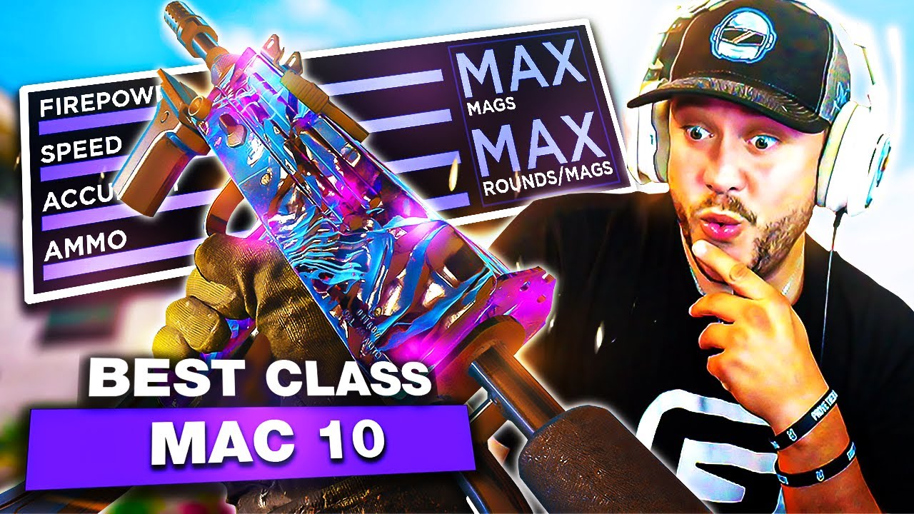 The BEST "MAC 10" CLASS SETUP in BLACK OPS COLD WAR MULTIPLAYER (Overpowered MAC 10 Class Setup)