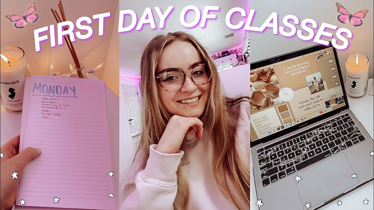 FIRST DAY OF COLLEGE ONLINE CLASSES VLOG! PRODUCTIVE SCHOOL DAY IN THE LIFE *gone wrong*
