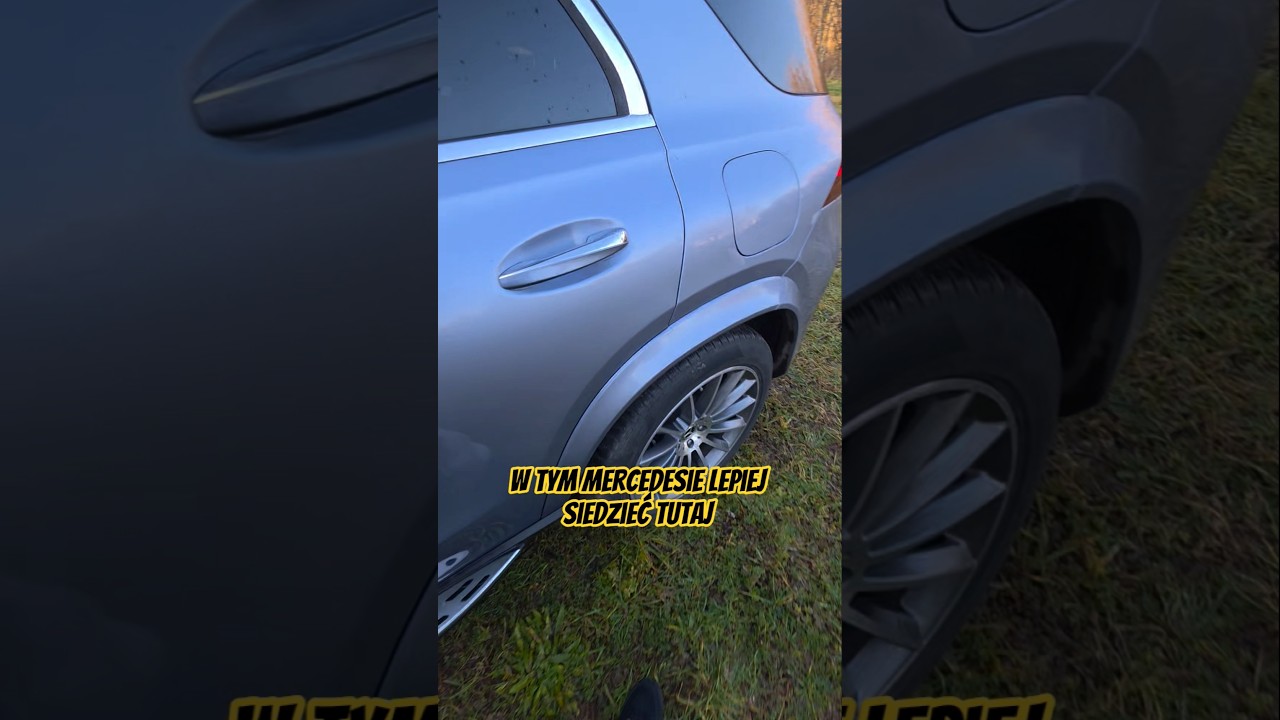 W tym Mercedesie lepiej siedzieć tutaj