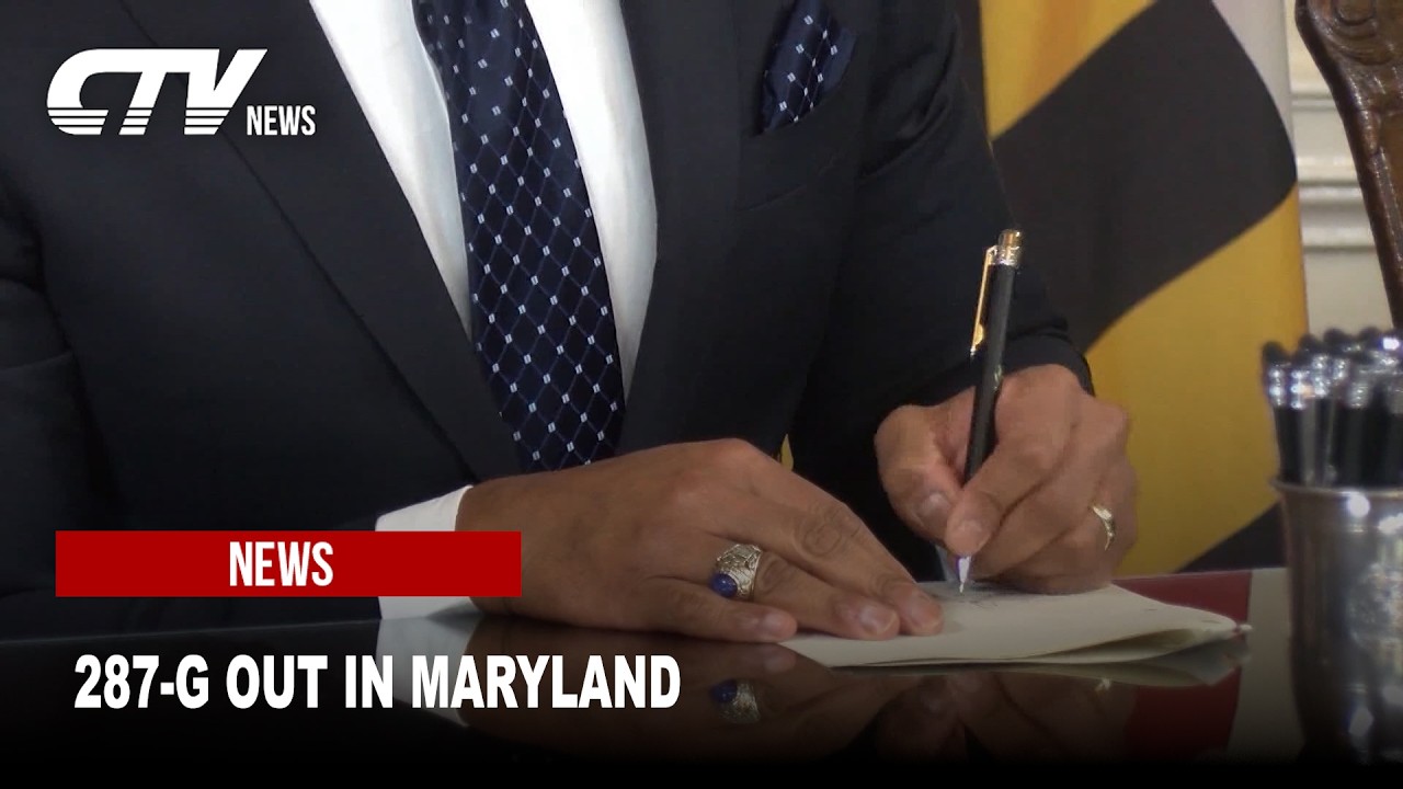 Moore Signs Emergency Bill Banning 287 G In Maryland