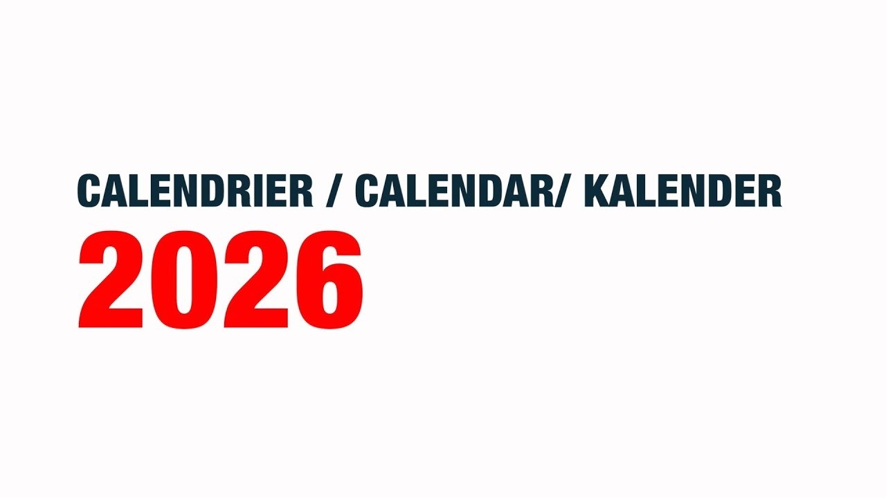 BARRISOL CALENDAR 2026