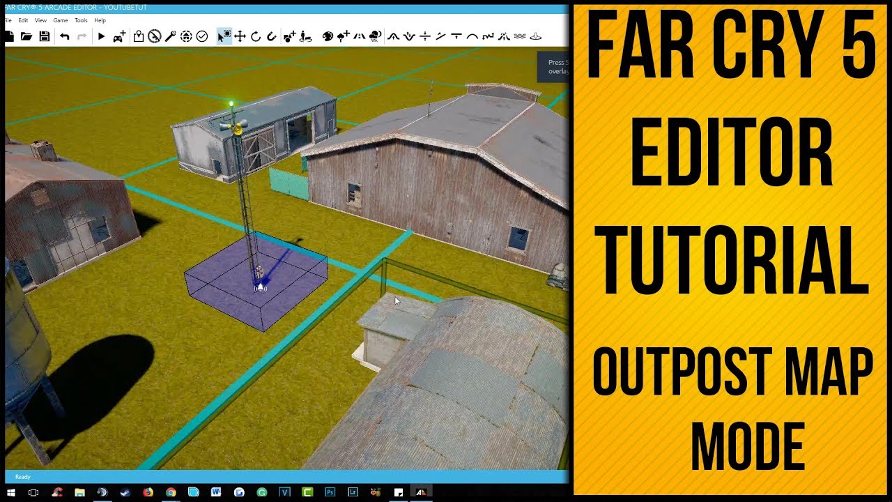 Far Cry 5 Editor Tutorial | Outpost Objective Map