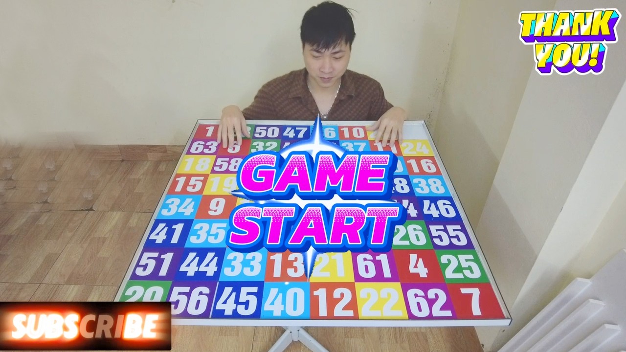 8x8 Color-Coded Number Puzzle Game 🤴🤴 Family Chang Challenges🍀🍀🍀 LEVER 3