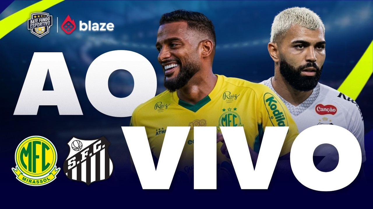 MIRASSOL X SANTOS JOGO AO VIVO🔥 BRASILEIR&Atilde;O S&Eacute;RIE A AO VIVO | DIRETO DO EST&Aacute;DIO MAI&Atilde;O EM MIRASSOL
