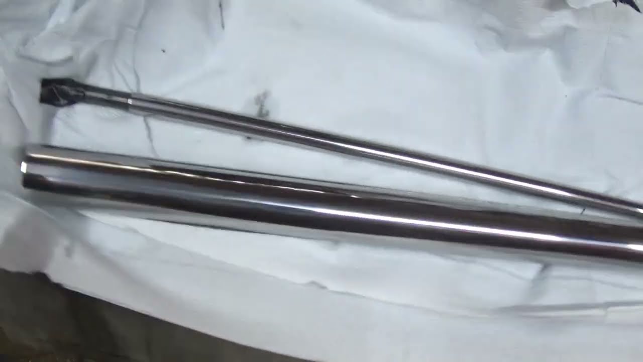 Cold bluing preparation of barrel + air cylinder of Air arms S410