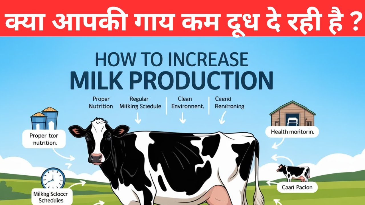 ज़्यादा दूध चाहिए ?  ये तरीका अपनाएँ @Dr Charandeep