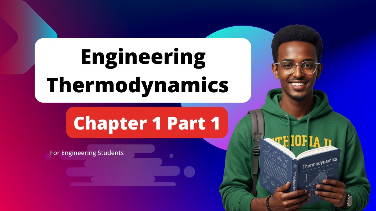 Engineering Thermodynamics Chapter 1 Part 1 in Amharic