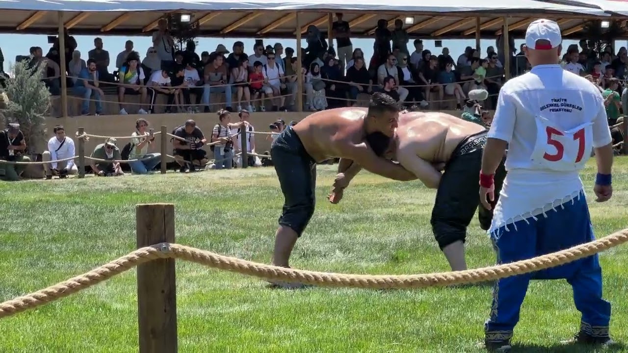 Istanbul Ethnosport Festival - Oil  Wrestling - 8 June 2024