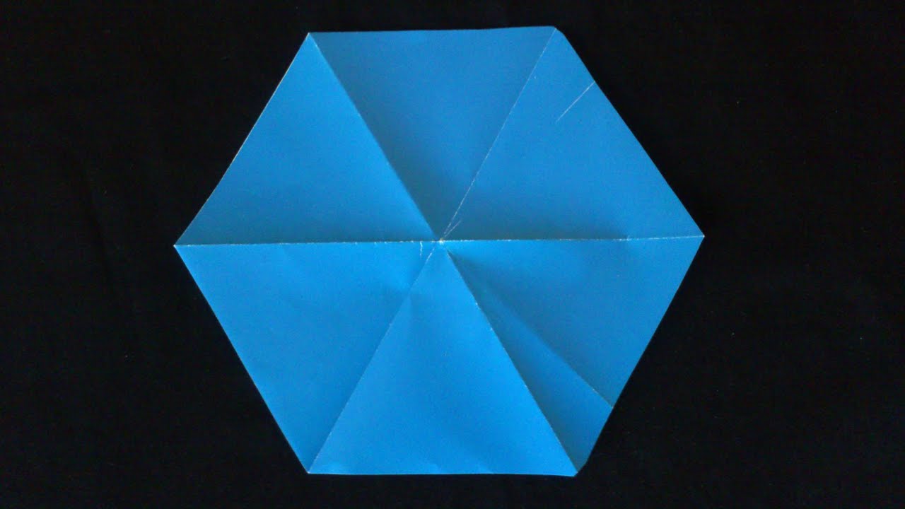Cara Membuat Kirigami Bentuk Hexagonal | Origami Bangun Datar