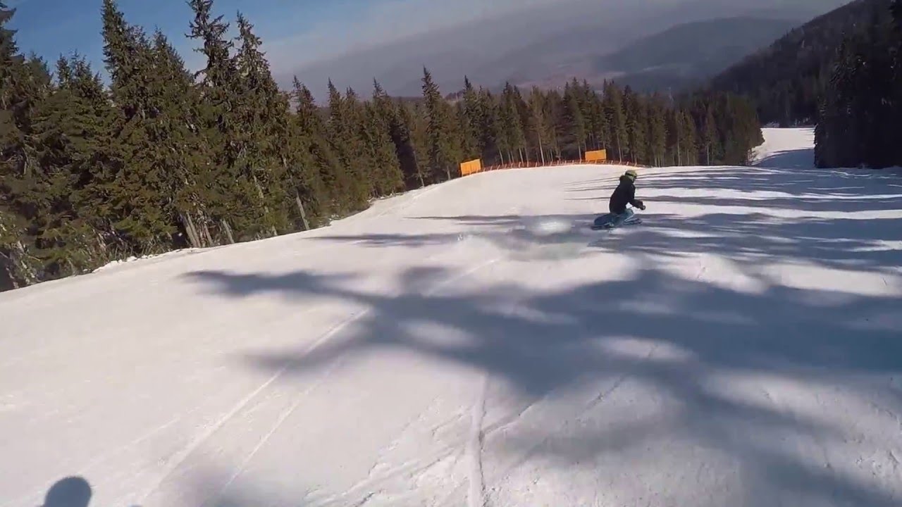 SKI CARVING CARVING SKIING PART 2 - HEAD SKI - PILSKO POLAND