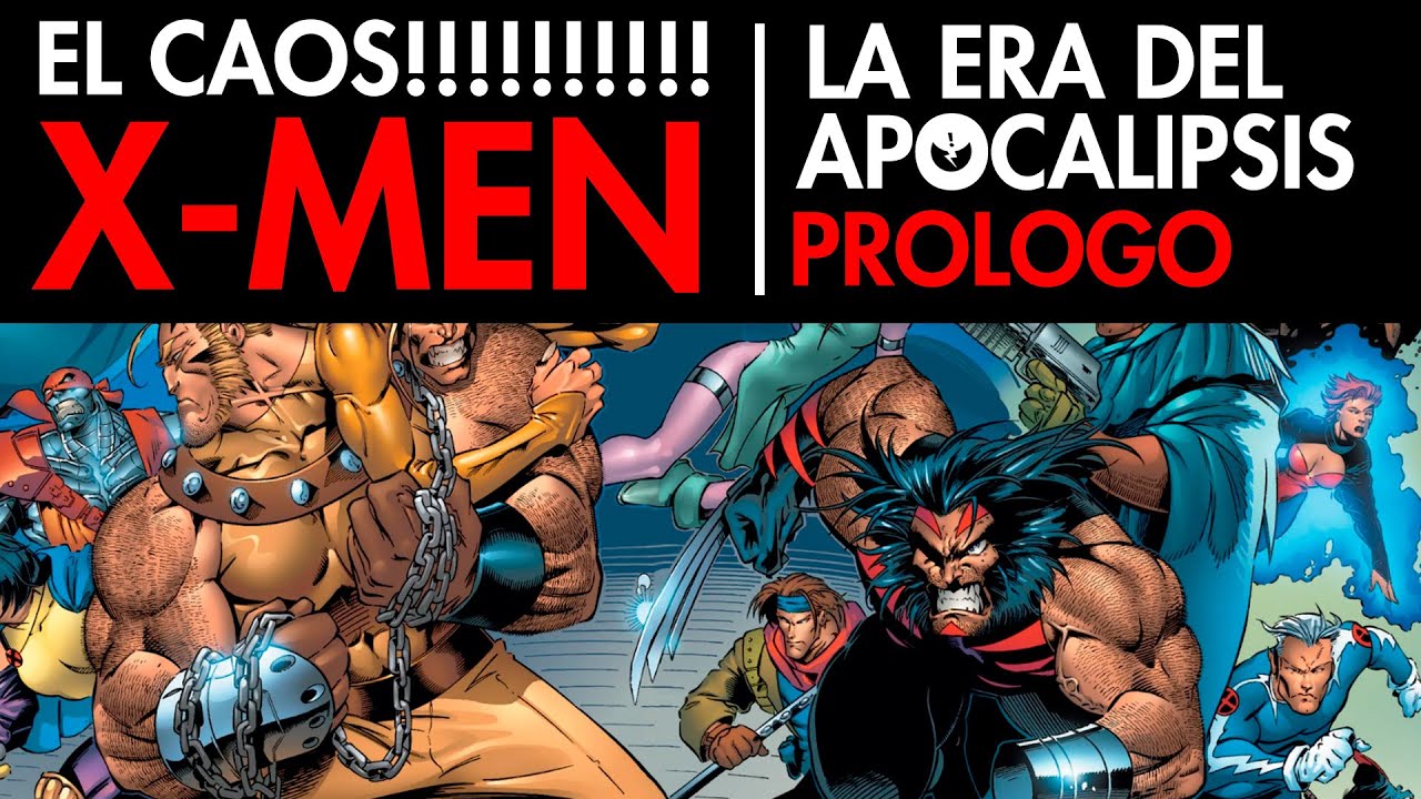 SE VIENE!!! X-MEN - LA ERA DEL APOCALIPSIS - PRÓLOGO!! #comics #xmen #ageofapocalypse #marvelcomics