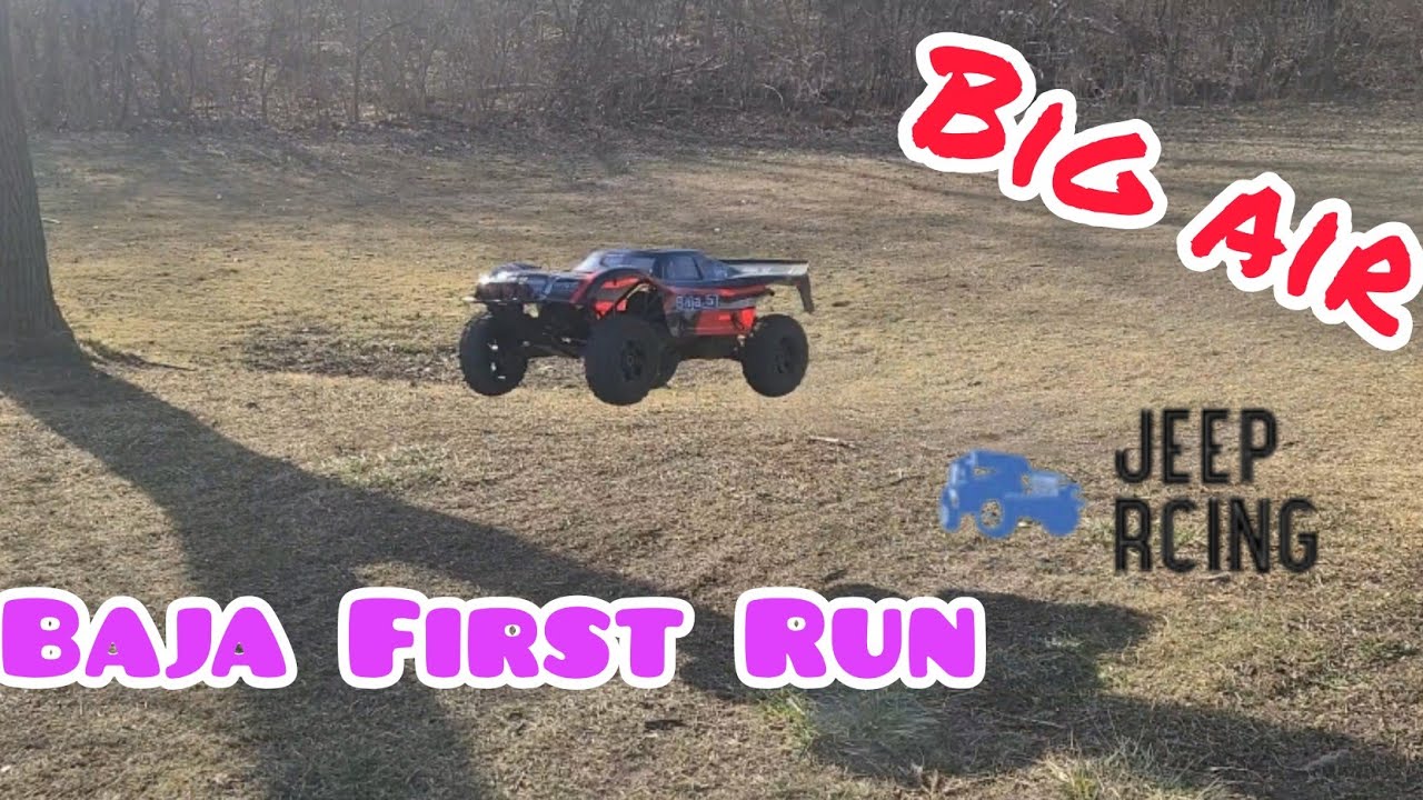 Rovan Baja 5t First Run