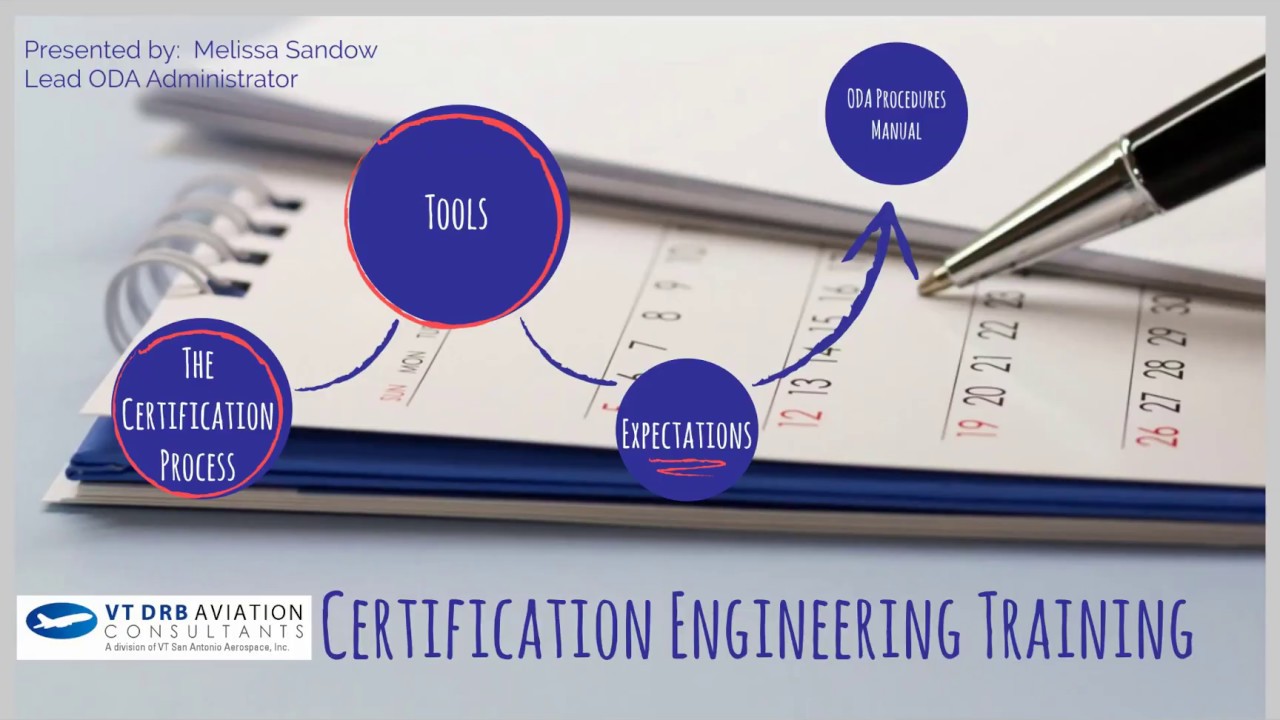 Certification Engineer Perspective of ODA Procedures Manual