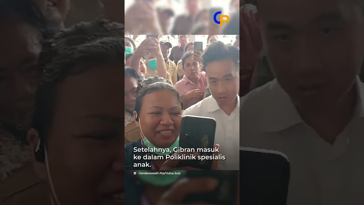 Wapres Gibran Kunjungi RSUD Merauke, Dicegat Pasien sampai Diajak Selfie