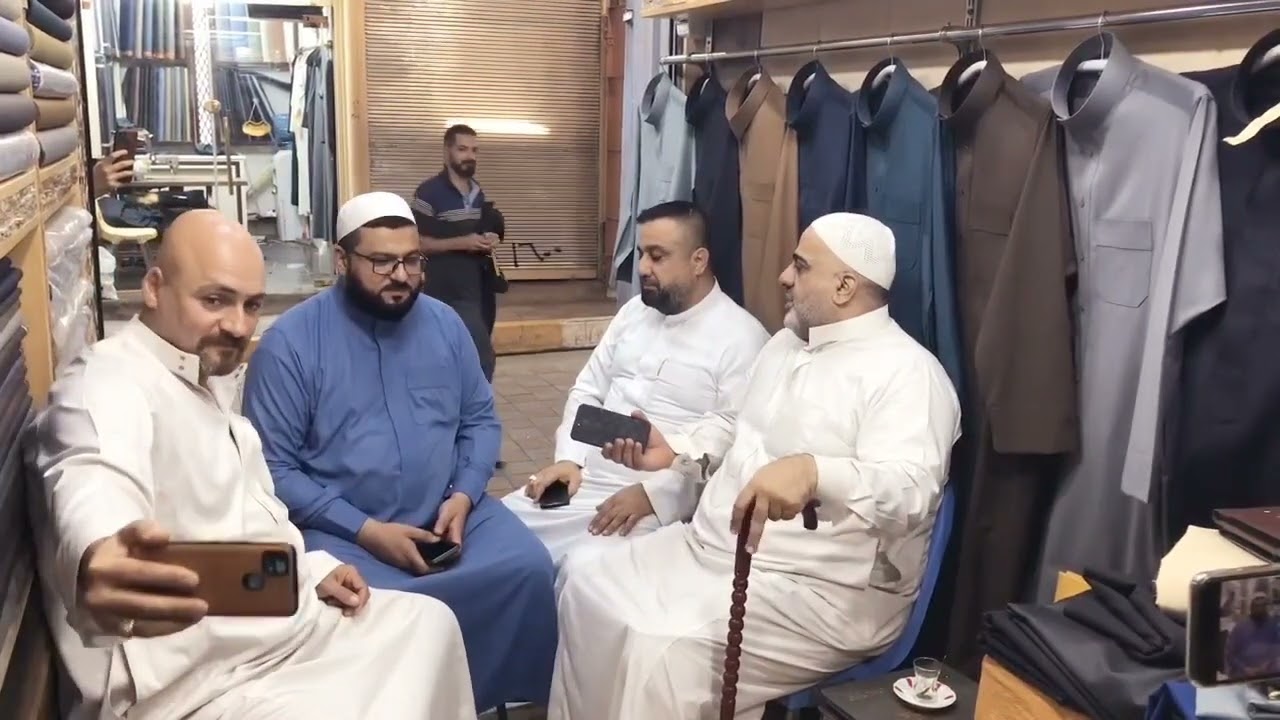 عتابات للمداح حسين الياخندي في الفلوجة سوق الحميديه