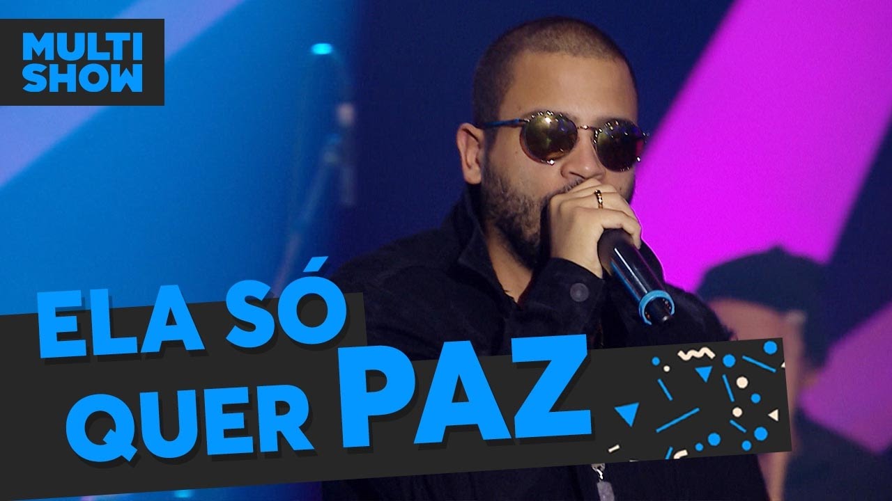 Ela S&oacute; Quer Paz | Projota | M&uacute;sica Boa Ao Vivo | M&uacute;sica Multishow