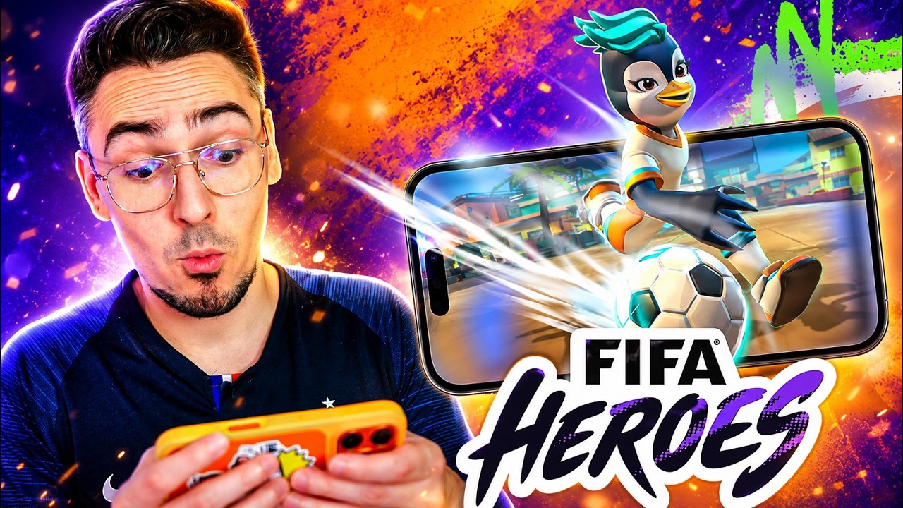 FIFA HEROES : Ma d&eacute;couverte du nouveau jeu mobile de football !