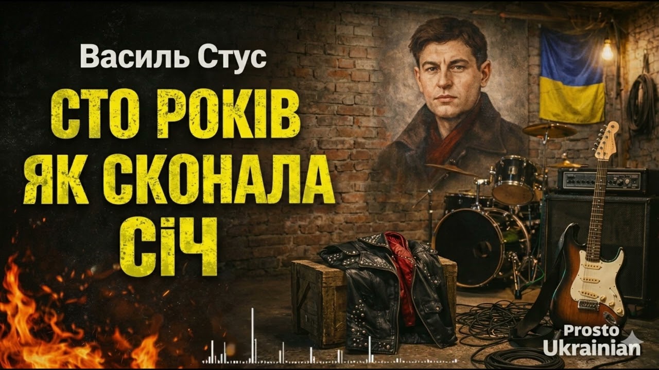 Сто років як сконала СІЧ - Василь Стус | Prosto Ukrainian