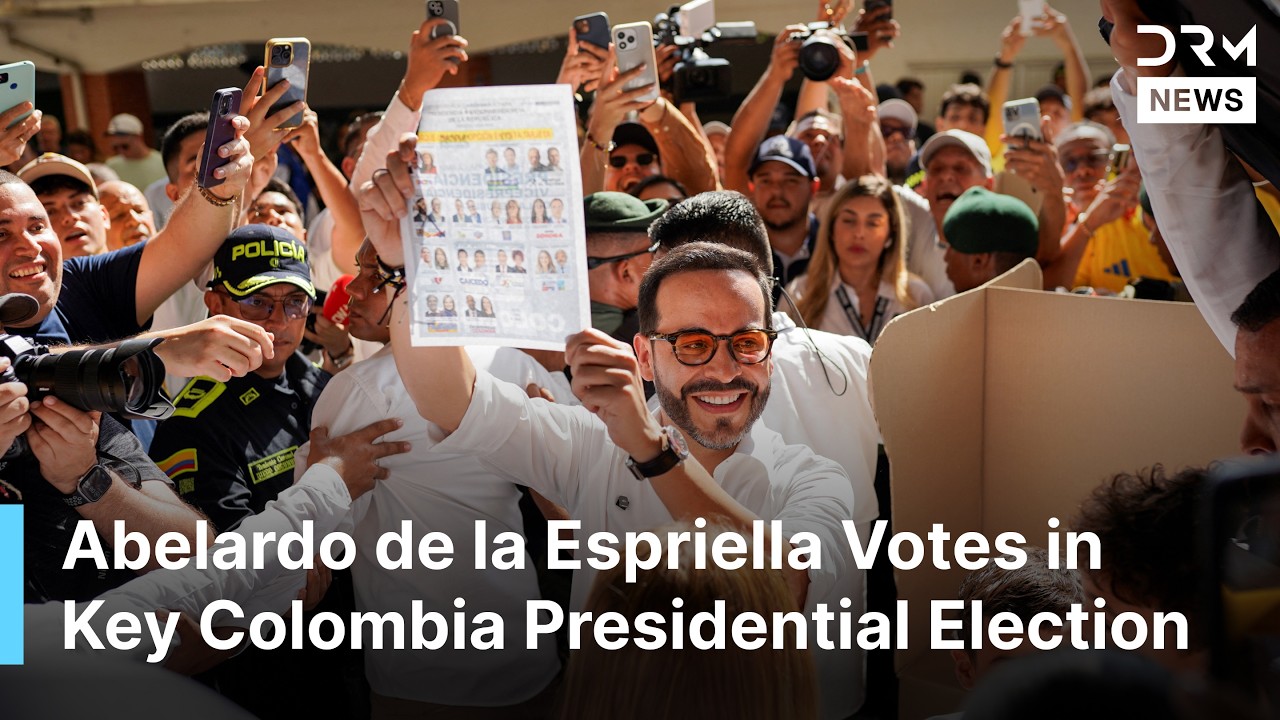 BREAKING: Colombian Presidential Candidate Abelardo de la Espriella Casts Vote on Election Day |AC14