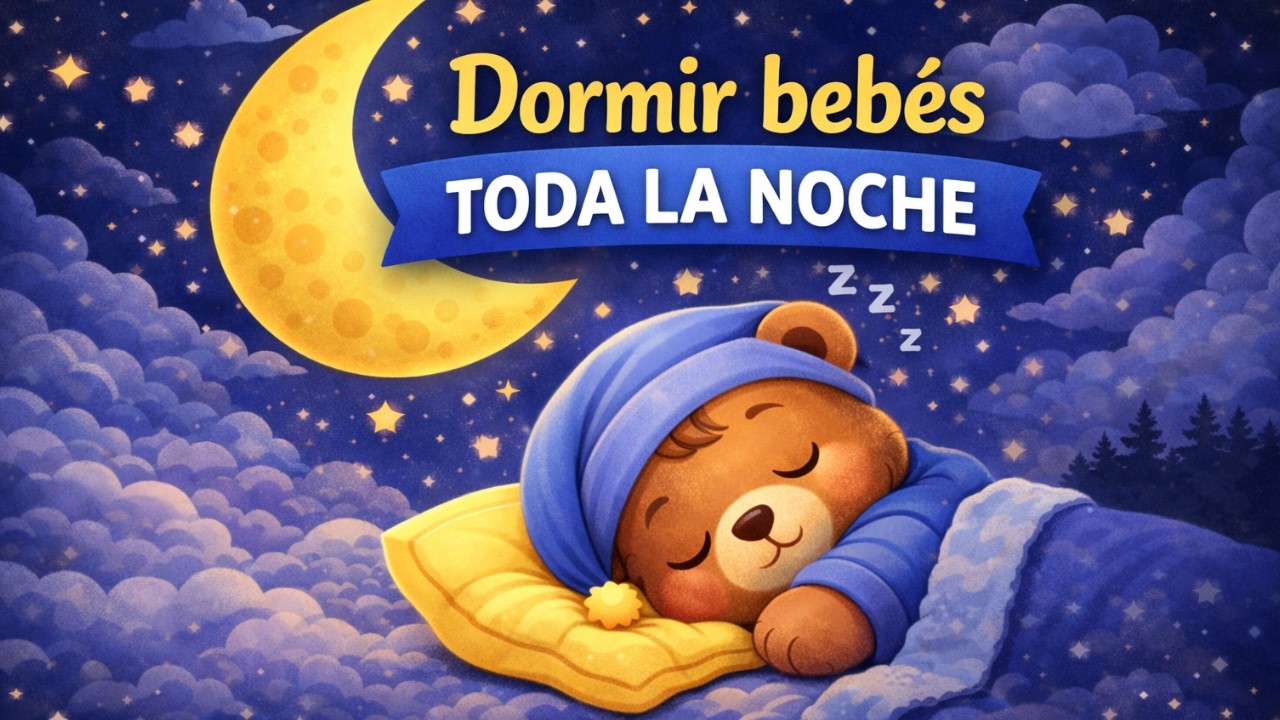 Dormir bebés toda la noche | Música suave y constante