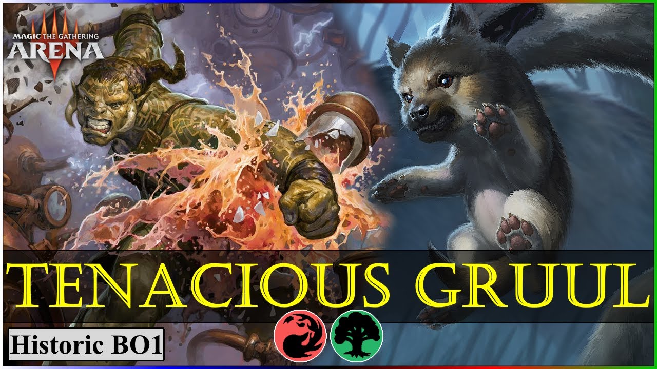 Gruul Aggro Historic BO1 w/ Tenacious Pup is amazing! | MTG Arena Ranked | 25 Days of Gruul