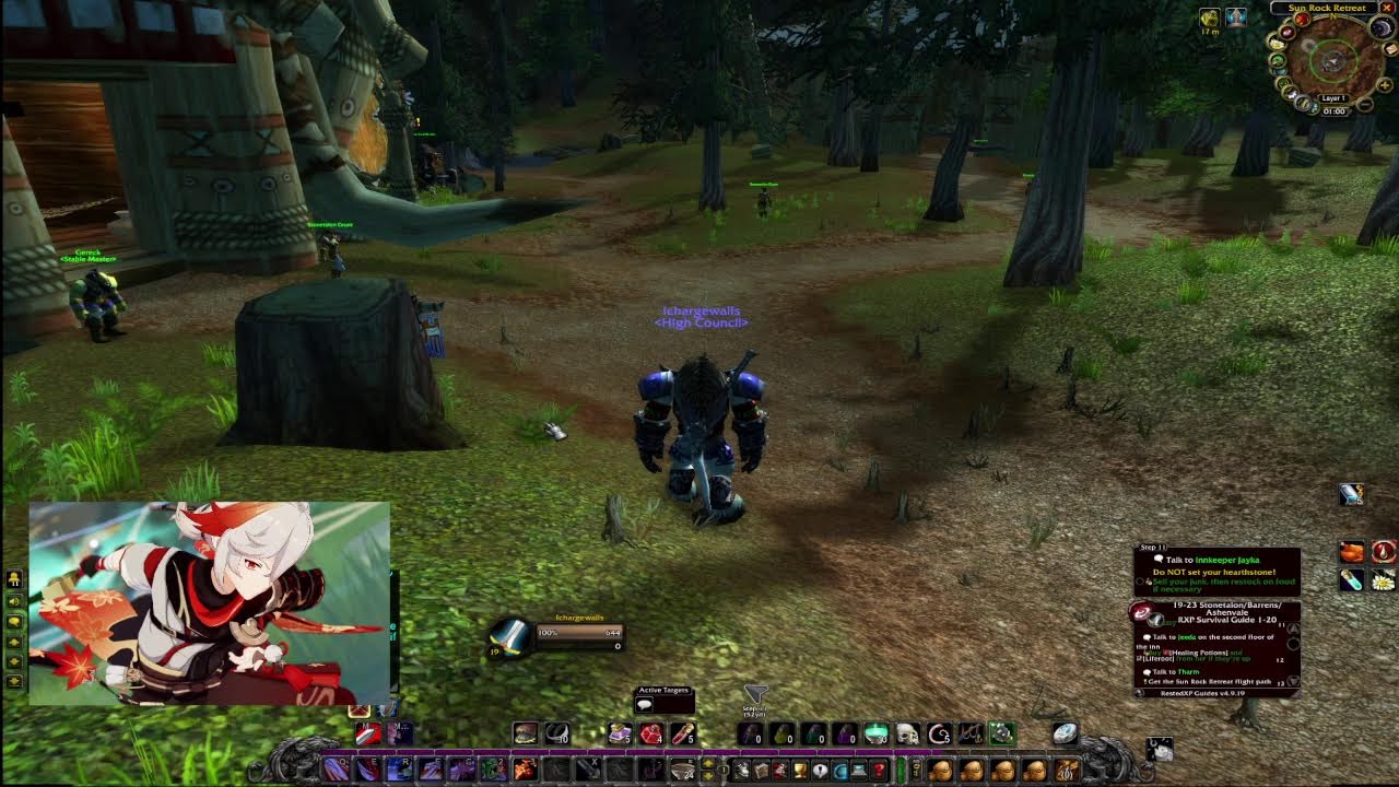 Ichargewalls - HC WoW Warrior Leveling