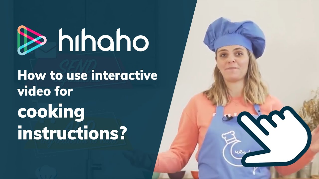 How to use interactive video for cooking instructions?