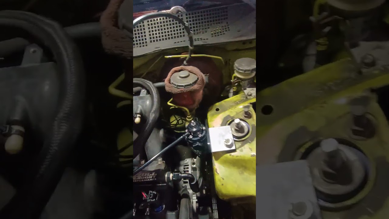 1996 Honda Civic D16Z6 Turbo AEM FUEL PRESSURE REGULATOR FIRST START. 