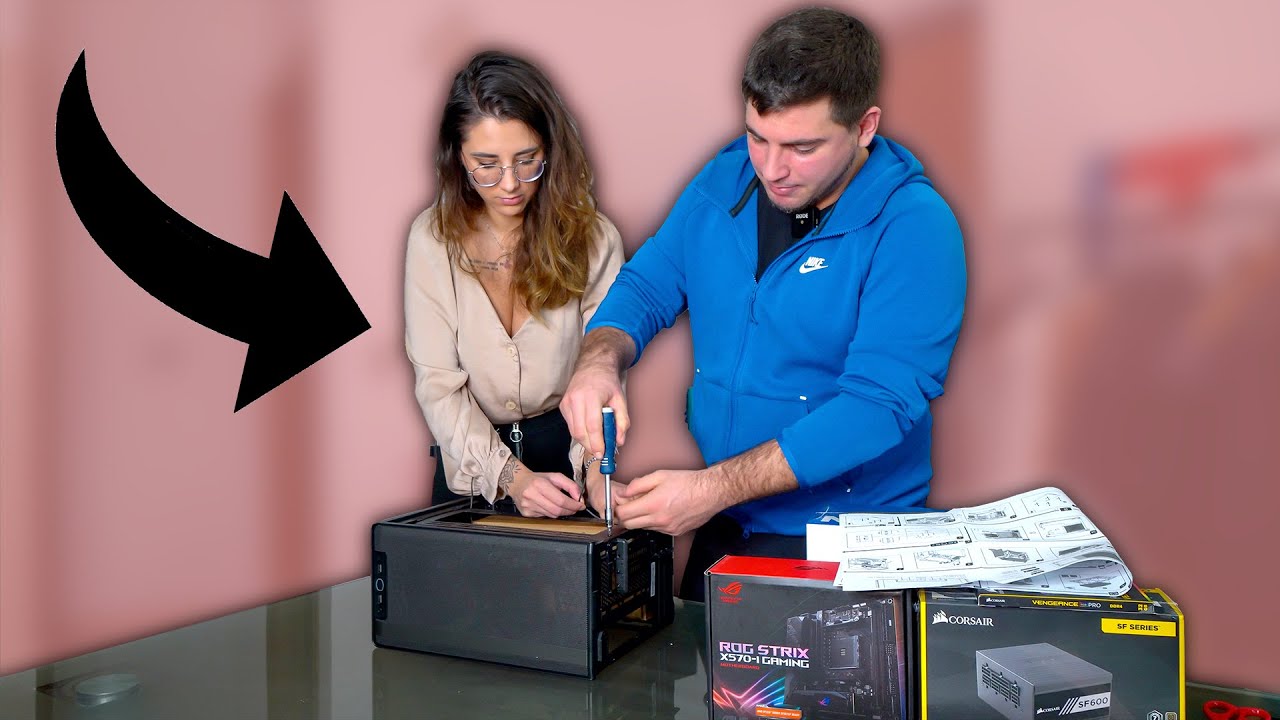 LA MIA RAGAZZA ASSEMBLA IL NUOVO PC!